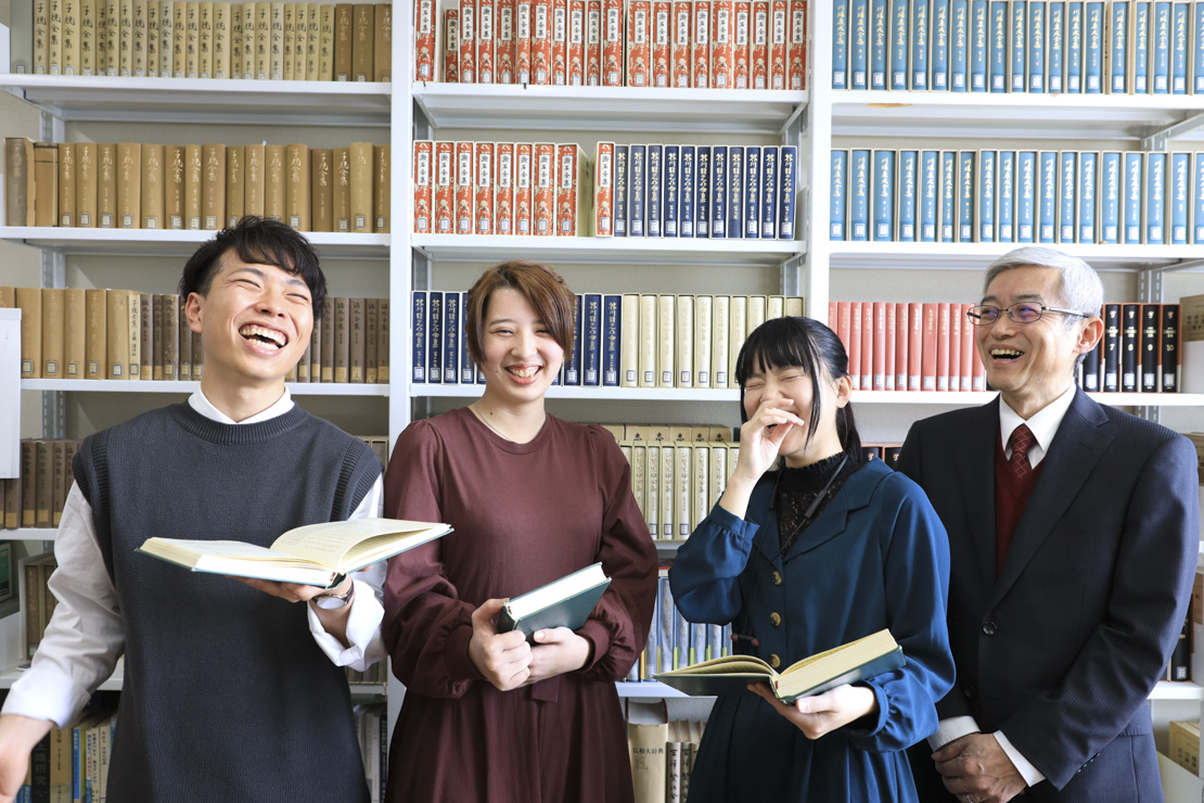 愛媛大学日本文学研究室様WEBサイト用素材撮影